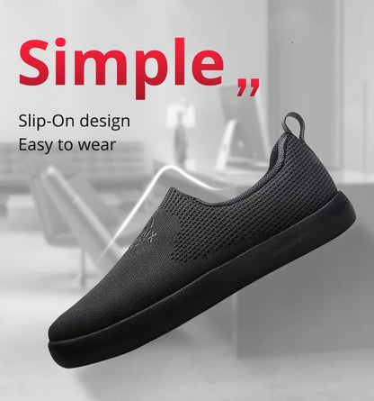 ONEMIX 2024 Women Sneakers Breathable Mesh Men's Street Footwear Lightweight Office Slip-On Sneaker For Outdoor Walking Shoes