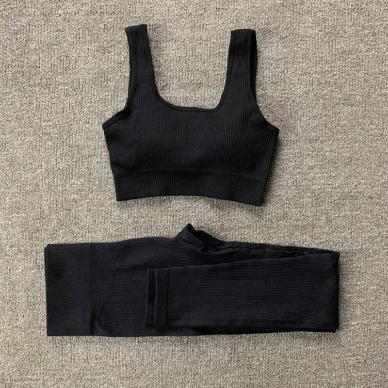 Seamless Sport Suit Yoga Suit Fitness Gym Clothes Women Gym Crop Top Yoga Shirts Bra Leggings Shorts Sportsuit Workout Outfit