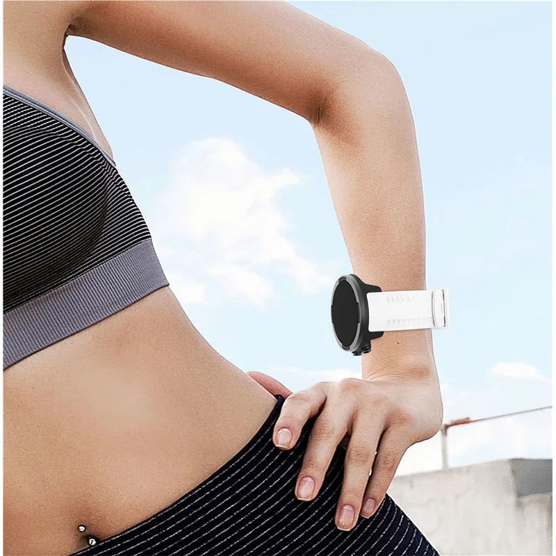 Silicone sport Watchband Strap for Suunto Spartan Sport/Sport wrist HR /for Suunto 9 9 Baro Watch Replacement Sport Bracelet