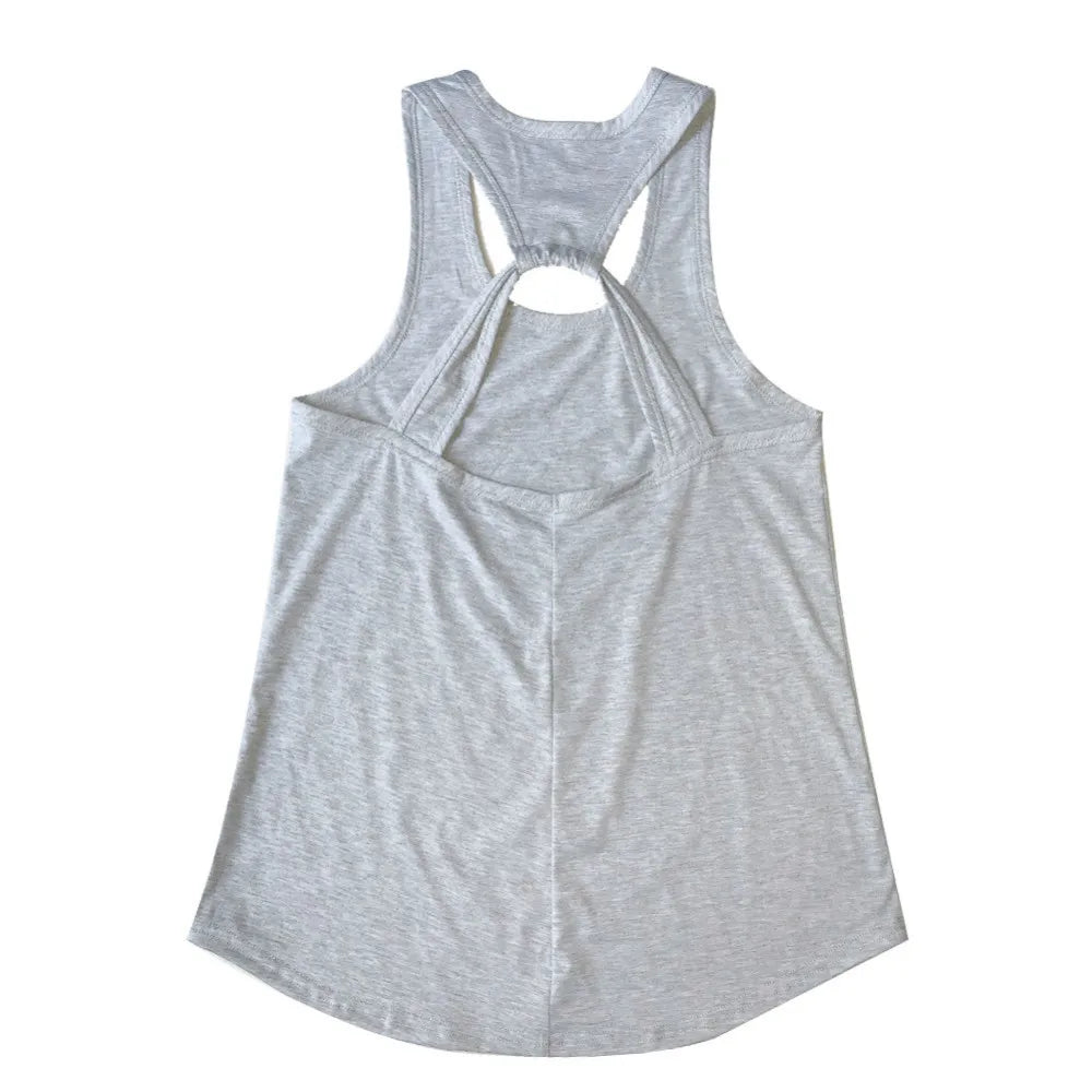 Sexy Backless Yoga Tank Tops For Women Sleeveless Sport Fitness T Shirt Workout Yoga Shirts Quick Dry Athletic Running Vest Lady