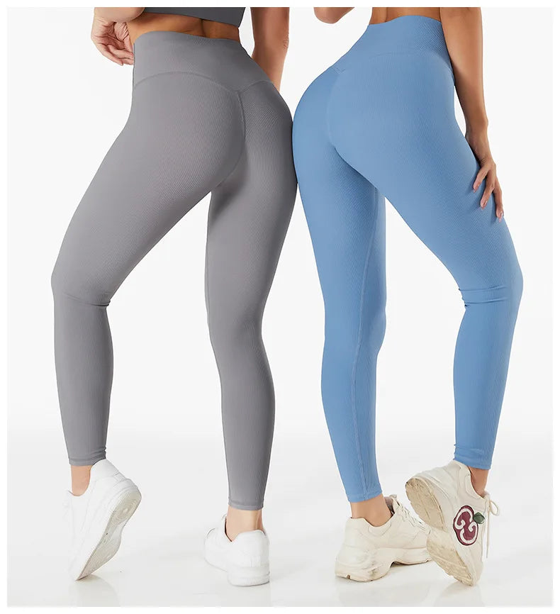 High Waist Push Up Seamless Sport Legging Women's Yoga Pants Super Stretchy Gym Workout Leggings Women's Fitness Sports Leggings