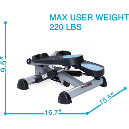 Efitment Mini Stepper Steppers for Exercise at Home Stair Step Cardio Thigh Master Workout Equipment Fitness Pedal Exerciser