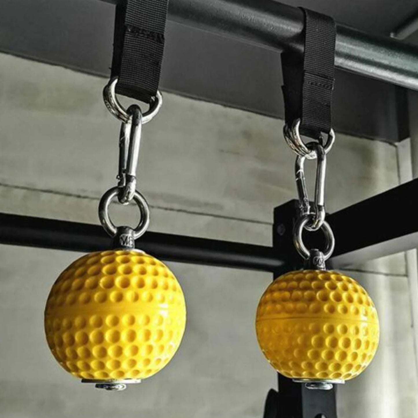 Solid Pull up Balls with Hooks Grip Strength Training Muscle Strengthener Pinch Block Fitness Workout Grip for Forearm Arm Train