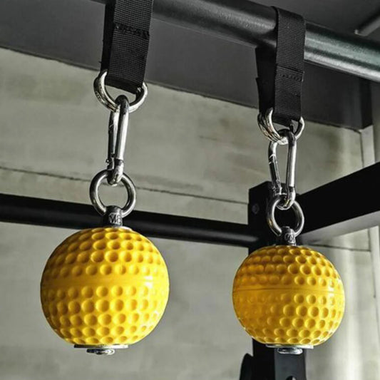Solid Pull up Balls with Hooks Grip Strength Training Muscle Strengthener Pinch Block Fitness Workout Grip for Forearm Arm Train