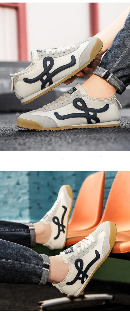 White Red Summer Athletic Shoes for Men Women Comfort Flat Men Running Shoes Retro Jogging Shoes Trainers Men zapatillas hombre