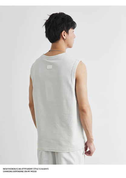 Men's sports, summer fitness tank top