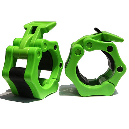 Pro Dumbbell Barbell Bar Clip Collar Barbell Lock Clamps Quick O-Rod Chuck Weight Lifting Bar Gym Dumbbell Fitness Body Building