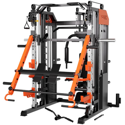 Longmen Frame Equipment, Home Smith Machine, Squat Bench, Multi-functional Fitness Equipment, Comprehensive Training Device