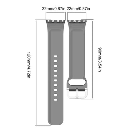 Photochromic Sport Strap Sport Watchband Adjustable TPU Sport Wrist Band Sweatproof Comfortable for Samsung Galaxy Fit 3 SM-R390
