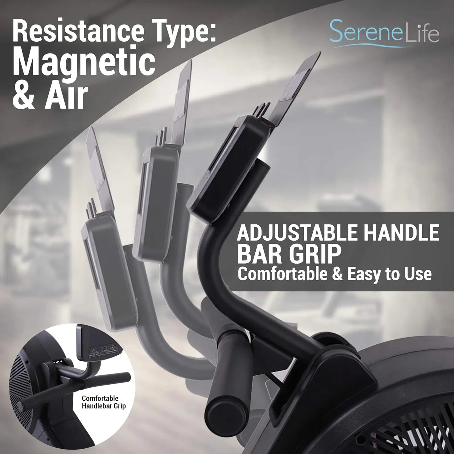 Smart Rowing Machine-Home Rowing Machine with Smartphone Fitness Monitoring App-Row Machine for Gym or Home Use-Rowin