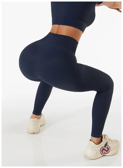 High Waist Push Up Seamless Sport Legging Women's Yoga Pants Super Stretchy Gym Workout Leggings Women's Fitness Sports Leggings