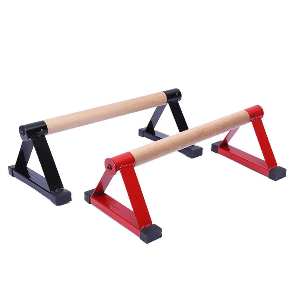 New Wooden Sport Push Up Stands Pushup Gym Exercise Training Chest Parallel Bar Double Rod Push-Up Stand Fitness Equitments