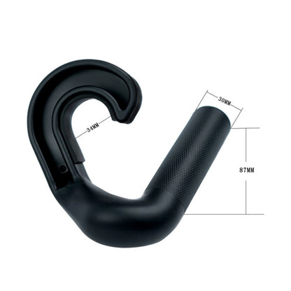 2 Pcs Hook Fitness Handle Multi-functional Exercise Suspension Grip Pull Down Machine Attachment Non Slip for Gym Strength Train