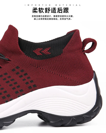 2024 Women Plus Size Shoes Summer Air Mesh Sport Aqua Shoes Outdoor Women's Quick Dry Water Shoes Sneakers Running Shoes 35-45