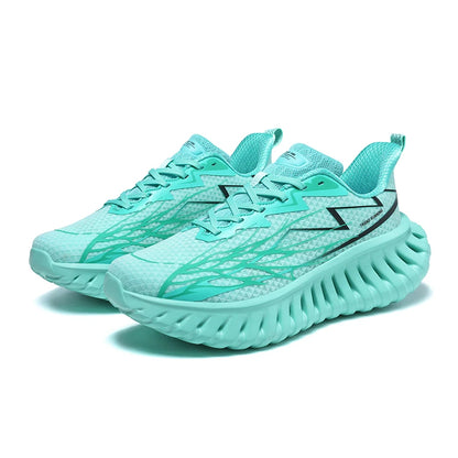 High-quality Chunky Running Shoes Women Men Light Comfy Outdoor Jogging Summer Mesh Breathable Trekking Shoes Versatile Sneakers