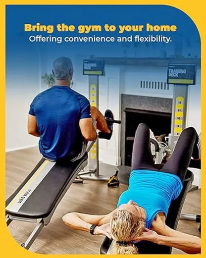 APEX Versatile Indoor Home Gym Workout Total Body Strength Training Fitness Equipment