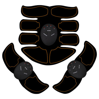 Wireless EMS Abdominal Muscle Stimulator Buttock Hip Trainer Waist Arm Leg Body Smart Slimming Massager Unisex Fitness Equiment
