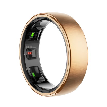 Smart Fitness Ring – Track Sleep, Heart Rate, SpO₂ & Temperature | 7-Day Battery