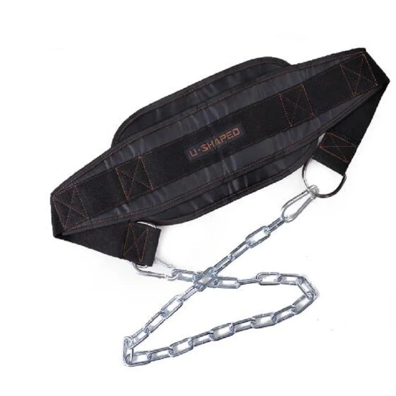Thicker Metal Chain Weight Lifting Dip Belt Pull-up Gym Equipment Bodybuilding Musculation Exercise Crossfit Fitness Training