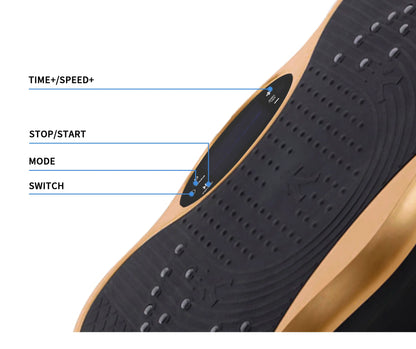 Exercise Fitness Body Slimming Trainer Vibration Platform Power Vibration Plate