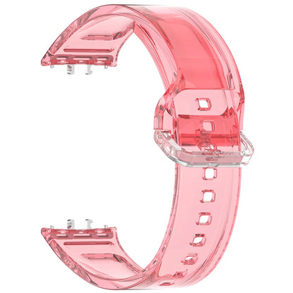 Photochromic Sport Strap Sport Watchband Adjustable TPU Sport Wrist Band Sweatproof Comfortable for Samsung Galaxy Fit 3 SM-R390