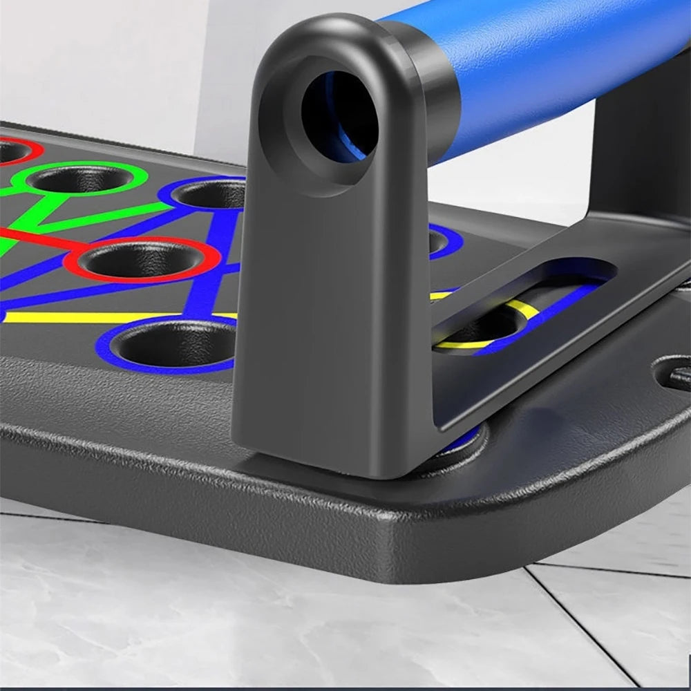 Foldable Multi-Functional Push Up Board Chest  Abs Training Equipment Portable Home Gym Fitness Tool for Men Core Workout