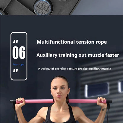 Foldable Multi-Functional Push Up Board Chest  Abs Training Equipment Portable Home Gym Fitness Tool for Men Core Workout