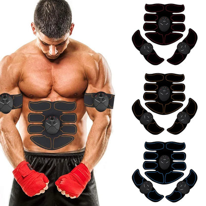 Wireless EMS Abdominal Muscle Stimulator Buttock Hip Trainer Waist Arm Leg Body Smart Slimming Massager Unisex Fitness Equiment