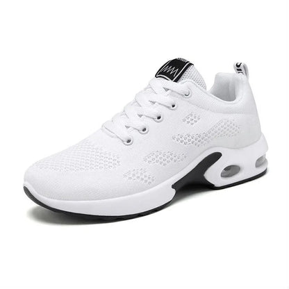 Oulylan Women Casual Sneakers Shoes Mesh Breathable Running Shoes Air Cushion Platform Summer Sports Shoes Luxury Lightweight