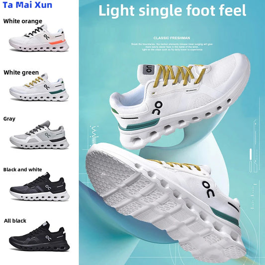 2025New Men flick Running Shoes Comprehensive Training Mens sneakers Comfy Breathable lining hollow out shoe soles Mens trainers