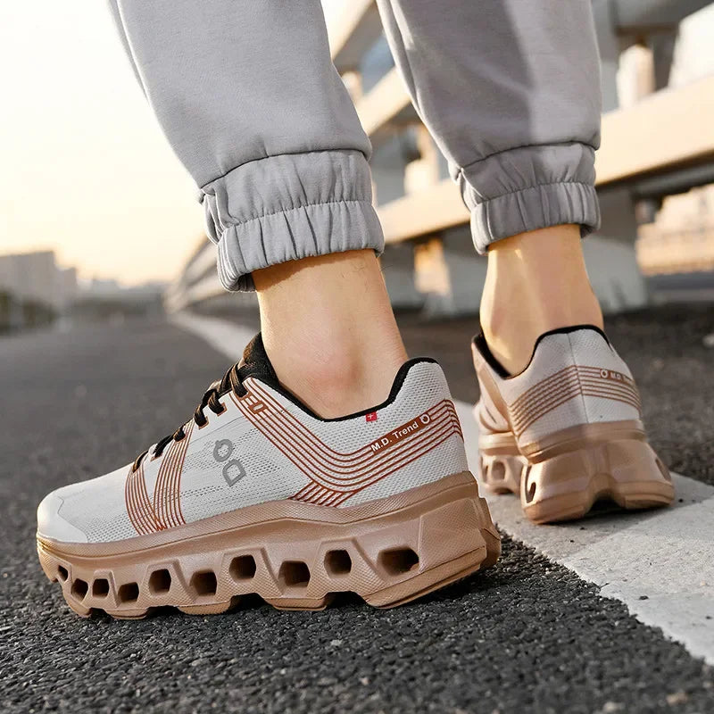 2024 Summer New Shock Absorbing Casual Sports Shoes Off Road Running Men's and Women's Shoes Fashion Trend Golf Shoes