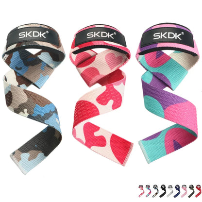 Weightlifting Straps Gym Barbell Dumbbell Workout Lifting Hand Grips Band Crossfit Fitness Equipment Wrist Wrap Lift Training