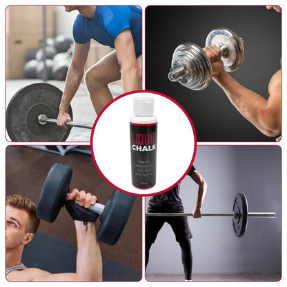 30/50/100ml Liquid Chalk Sports Magnesium Powder Fitness Weight Lifting Anti Slip Cream Grip WeightLifting Climbing Gym Sport
