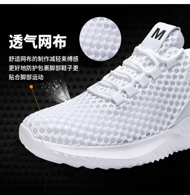 2025 Summer Men's Loafers Walking Mesh Breathable Summer Comfortable Casual Shoes Sneakers Zapatillas Hombre Men Running shoes