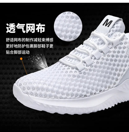 2025 Summer Men's Loafers Walking Mesh Breathable Summer Comfortable Casual Shoes Sneakers Zapatillas Hombre Men Running shoes
