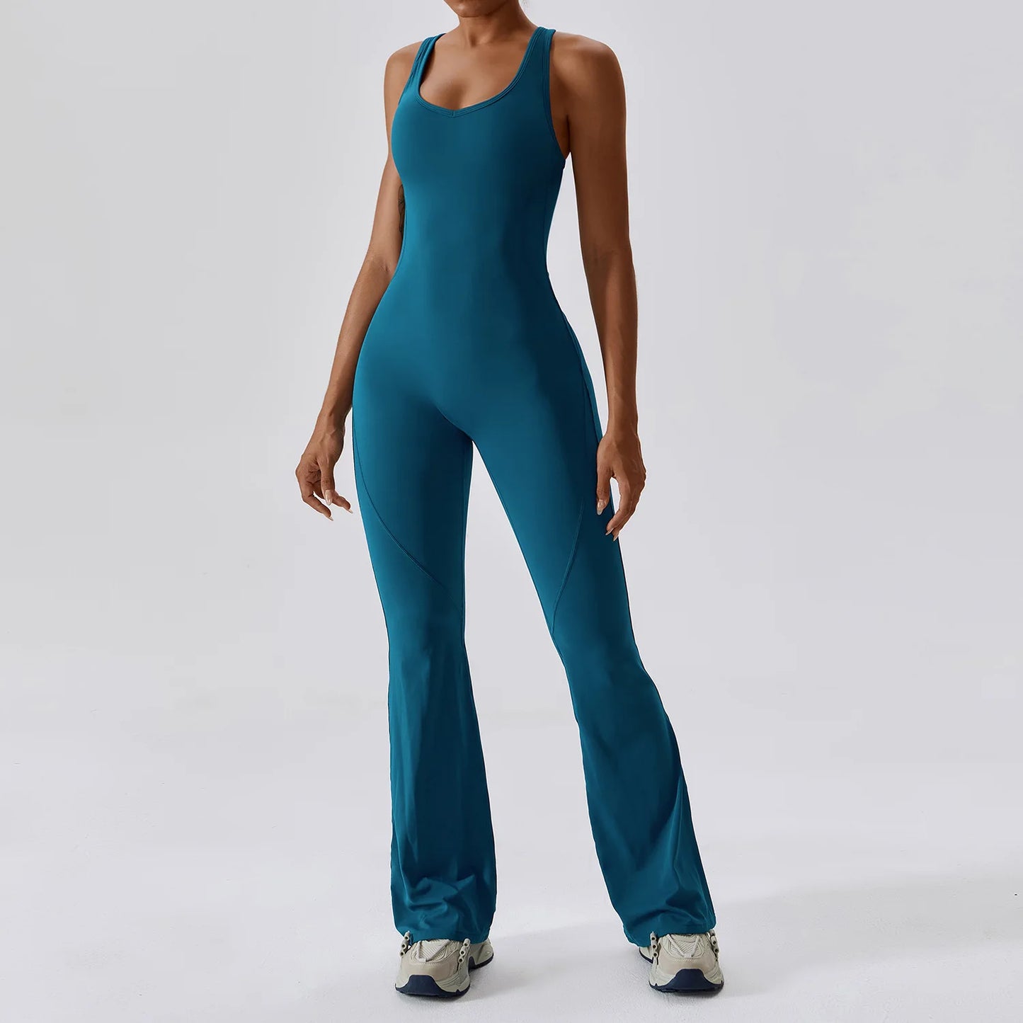 Women Sports Jumpsuit Naked Feeling Gym Set Women Training Yoga Suit Sportswear Fitness Rompers Stretch Female Workout Bodysuits