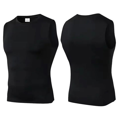 Men’s Compression Tank – Quick-Dry Gym Vest