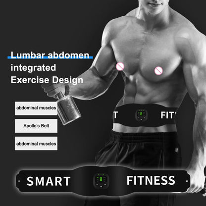 Slimming Belt Belly Weight Loss Abdominal Exercises Exercise Massager Body Shaping 19 Modes Rechargeable Gym Fitness Equiment