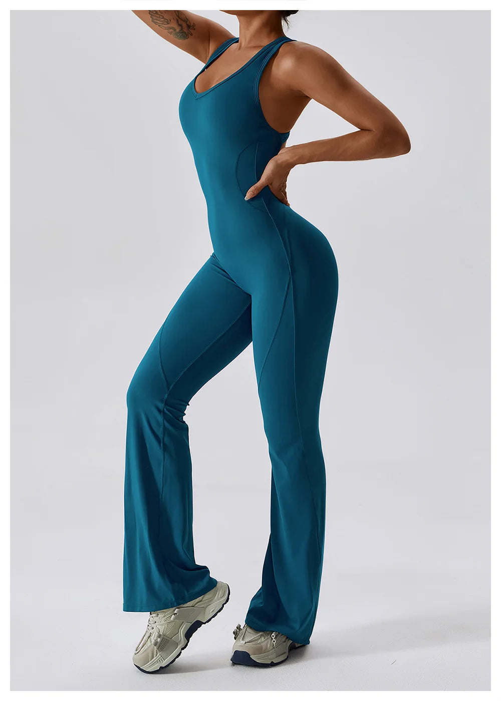 Women Sports Jumpsuit Naked Feeling Gym Set Women Training Yoga Suit Sportswear Fitness Rompers Stretch Female Workout Bodysuits