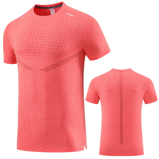 Quick Dry Gym T-Shirt – Breathable Short Sleeve