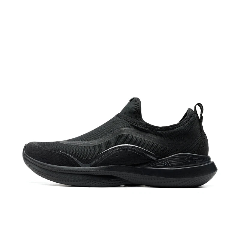 Xtep Soft Tube Running Shoes for Men Comfortable Breathable Slip-on Mesh Wear-Resistant Lightweight Male Sneakers 875219110061