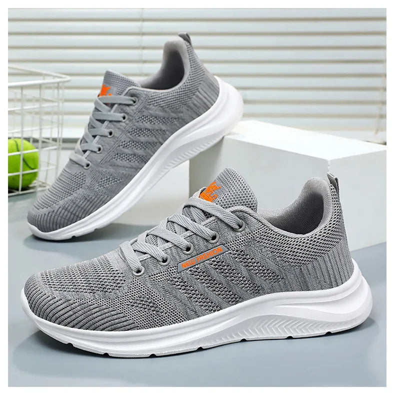 Oulylan New Trendy Casual Men Sports Shoes Summer Lightweight Breathable Mesh Sneakers Outdoor Anti-slip Women Running Footwear