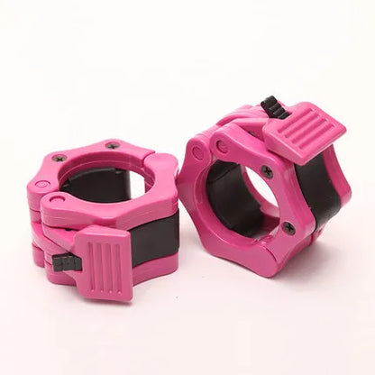 Pro Dumbbell Barbell Bar Clip Collar Barbell Lock Clamps Quick O-Rod Chuck Weight Lifting Bar Gym Dumbbell Fitness Body Building