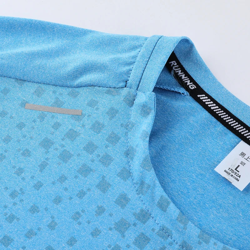 Quick Dry Gym T-Shirt – Breathable Short Sleeve