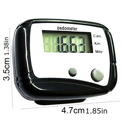 Mini Digital LCD Running Step Pedometer Jogging Training Walking Step Counter Fitness Exercise Belt Clip Pedometer