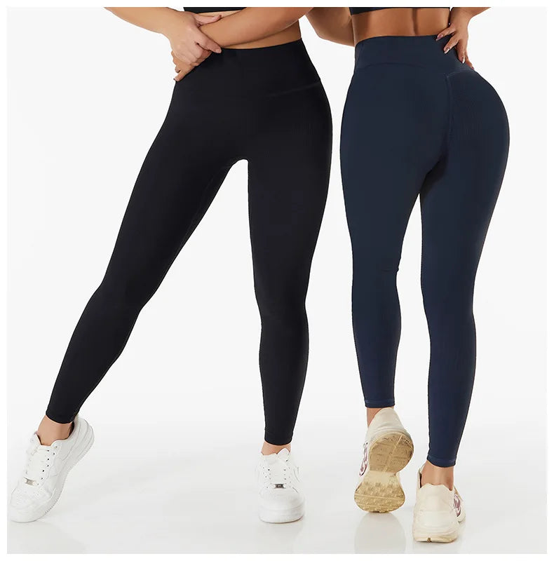 High Waist Push Up Seamless Sport Legging Women's Yoga Pants Super Stretchy Gym Workout Leggings Women's Fitness Sports Leggings