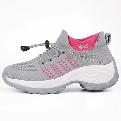 2024 Women Plus Size Shoes Summer Air Mesh Sport Aqua Shoes Outdoor Women's Quick Dry Water Shoes Sneakers Running Shoes 35-45