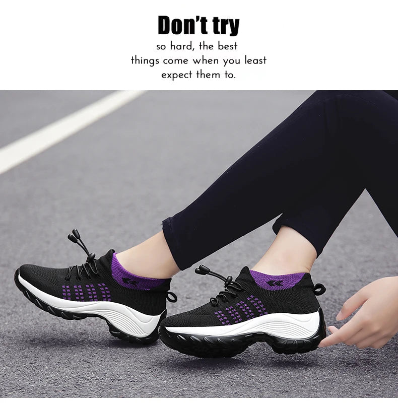 2024 Women Plus Size Shoes Summer Air Mesh Sport Aqua Shoes Outdoor Women's Quick Dry Water Shoes Sneakers Running Shoes 35-45