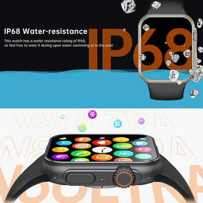 Smart Watch Wireless Call For Men Women, HD Touch Screen Smart Watches Fitness Tracker