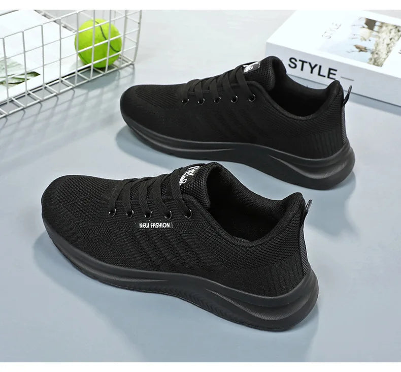 Oulylan New Trendy Casual Men Sports Shoes Summer Lightweight Breathable Mesh Sneakers Outdoor Anti-slip Women Running Footwear